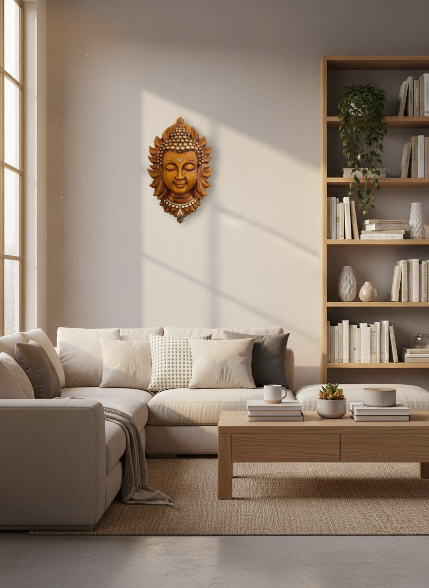 Sizzero BuddhaFace-golden - Decor 7