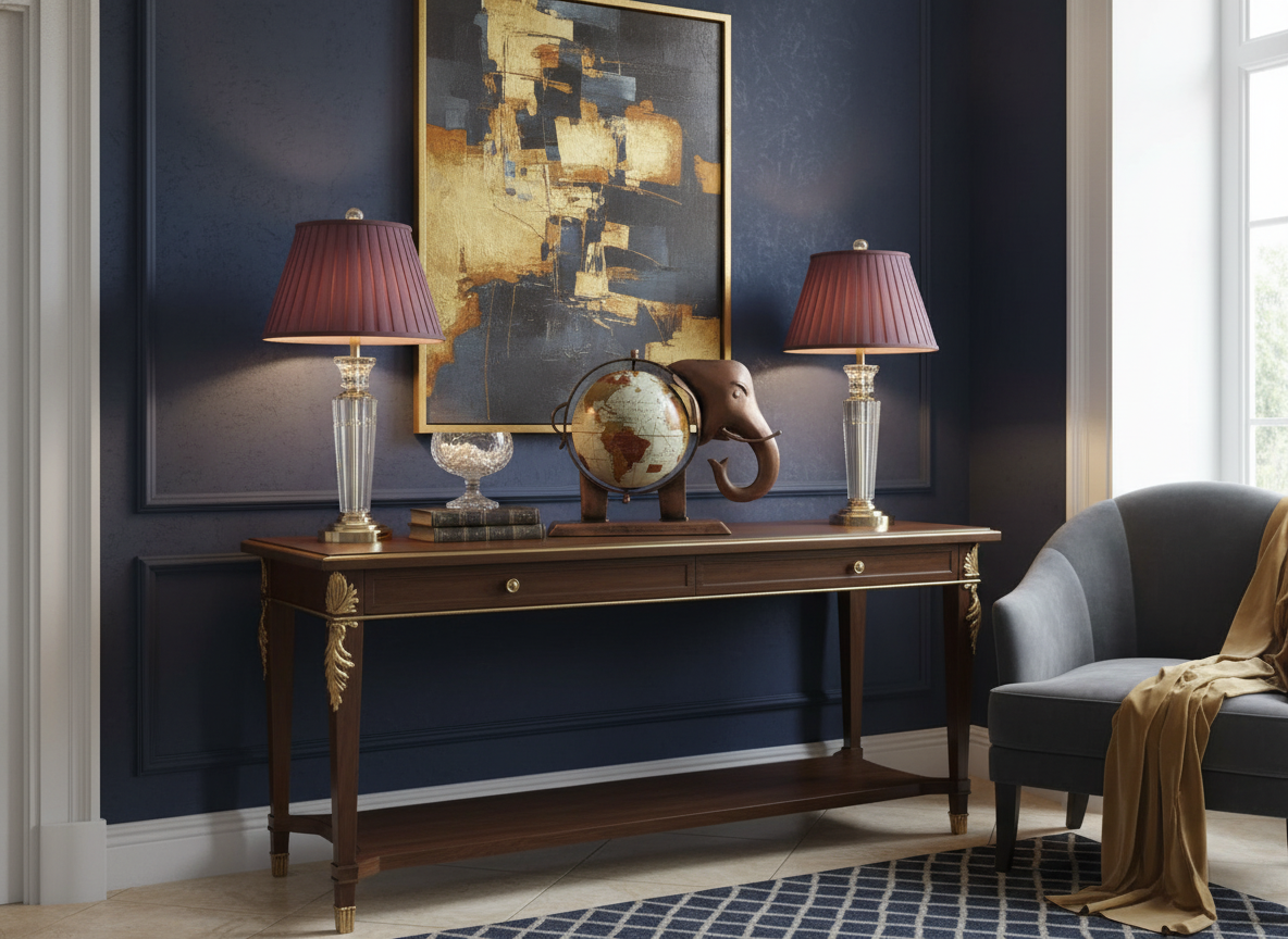 The clock Factory elephantglobe copper - Decor 2