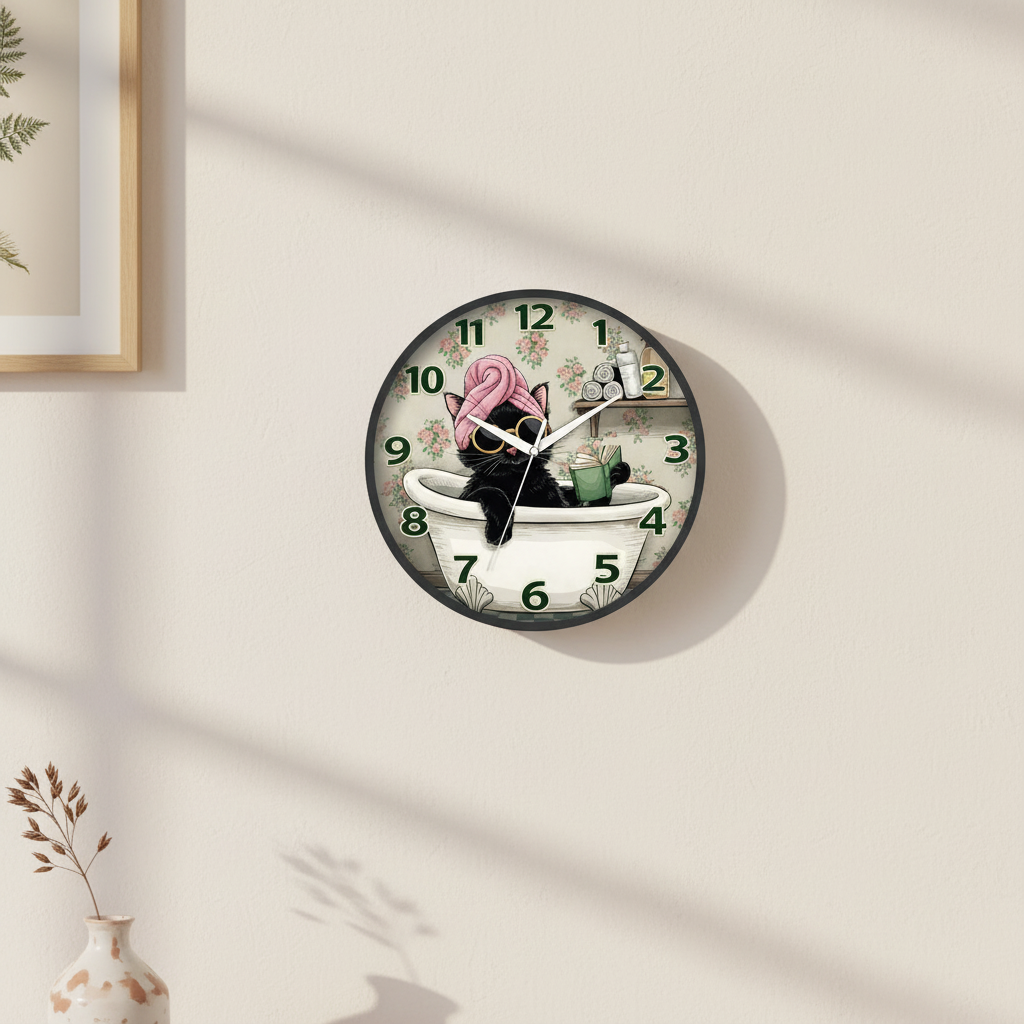 The clock Factory tcfbath blue - Decor 7