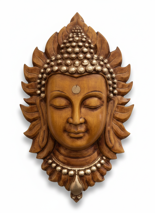 Sizzero BuddhaFace-wooden key highlights