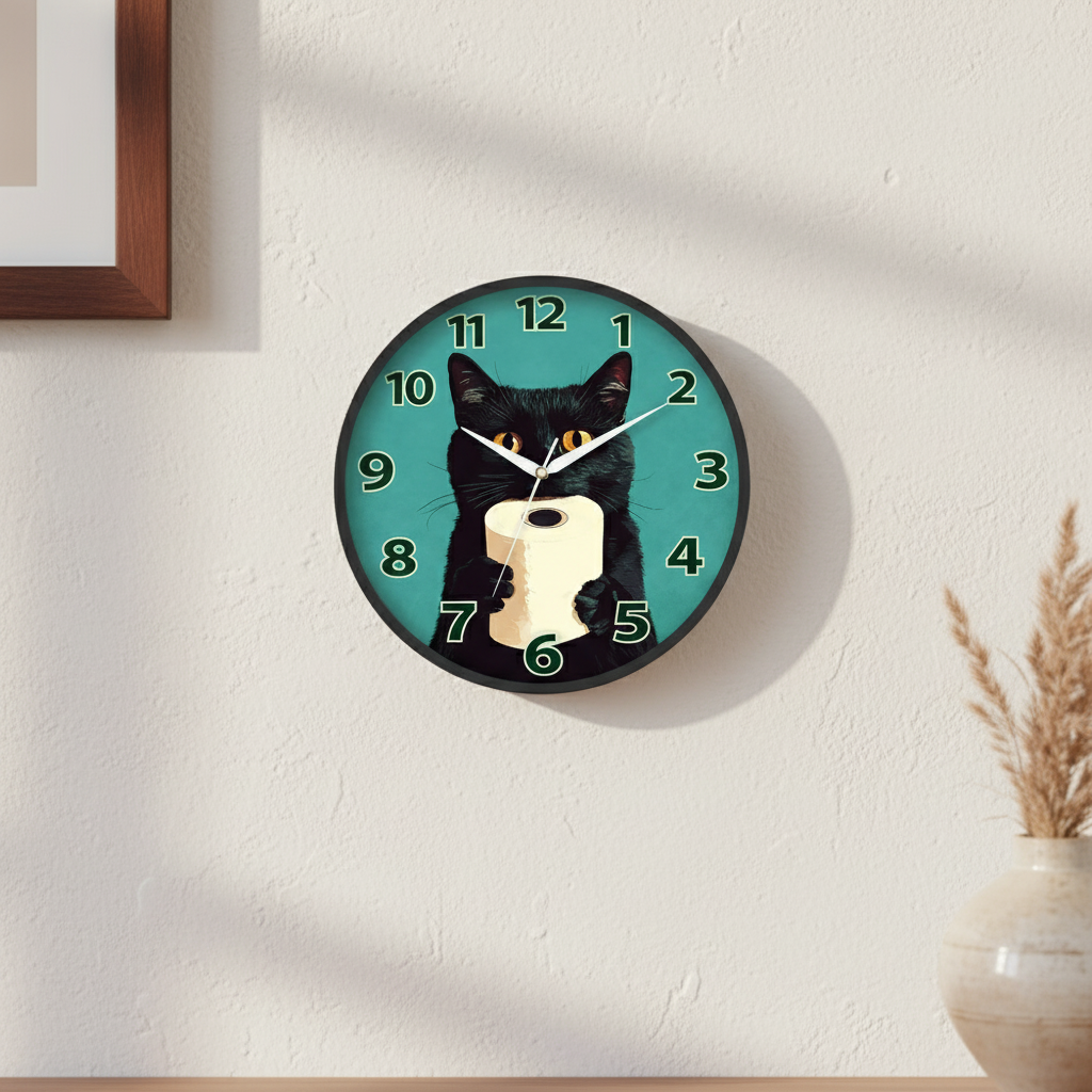 The clock Factory tcfbath blue lifestyle 1