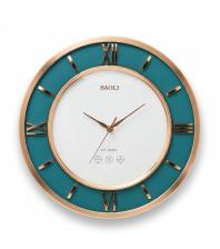 The clock Factory SP 751 F -ROSE-GOLD - The clock Factory - Wall Clock 16 inch - Wall Clock, Oval Design, Teal Decor - Image 6