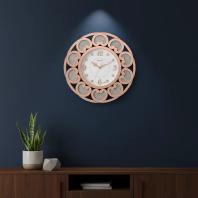 Rose Gold Sparkle Wall Clock - Surya S239 - Surya - Wall Clock 18 inch - Wall Clock, Rose Gold, Crystal Accents - Image 7