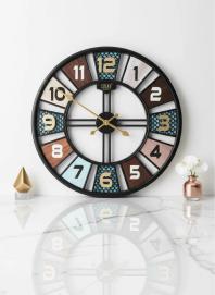 Solar SQ34 Modern Wall Clock - Solar - Wall Clock 24 inch - Wall Clock, Modern Clock, Large Wall Clock - Image 7
