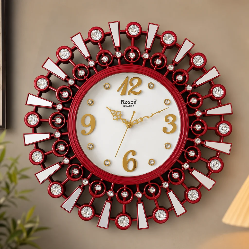 Crystal Wall Clock