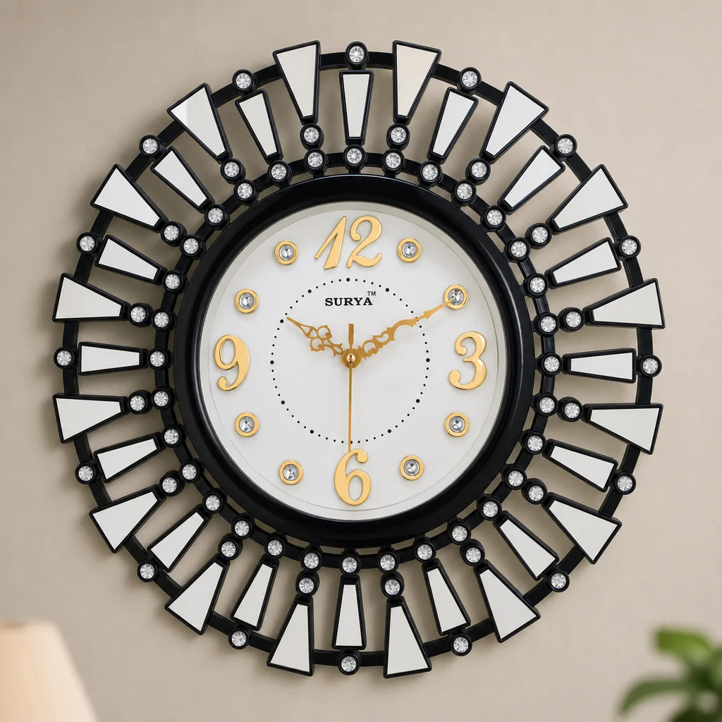 Surya S289 Glamorous Wall Clock