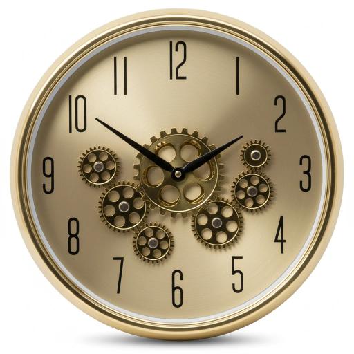 The clock Factory 18-4 -GOLD key highlights