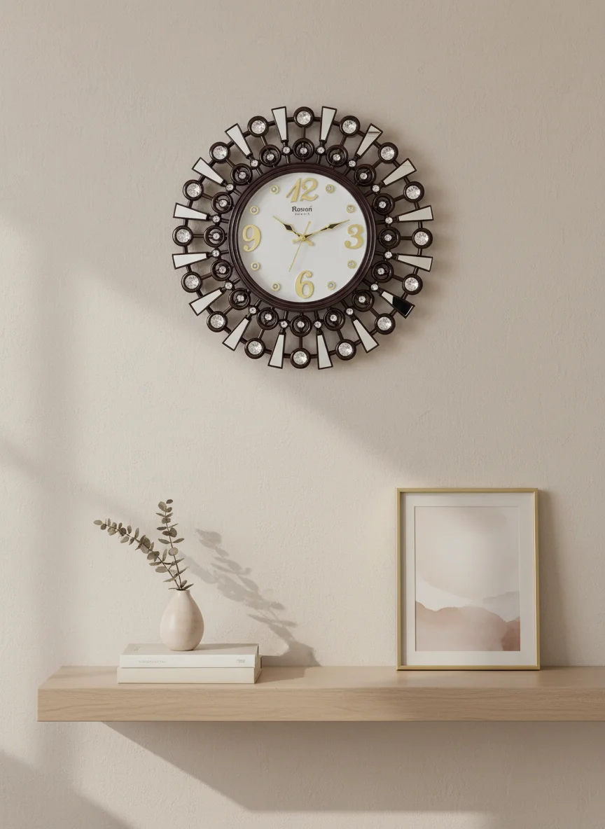 Roxon 888 Crystal Wall Clock