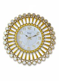 Roxon 999 Gold Mirror Wall Clock - Roxon - Wall Clock 20 inch - Wall Clock,  Gold Clock,  Mirror Clock - Image 6