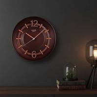 Vista 7020: Gold & Green Wall Clock - vista - Wall Clock 12 inch - Wall Clock,  Vista,  7020 - Image 7