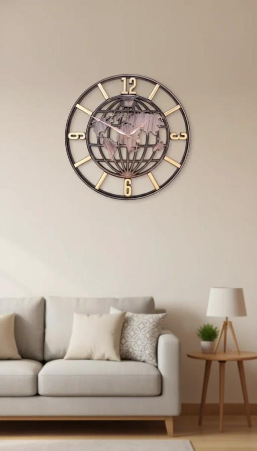 Solar SQ35-WOODEN - Solar SQ35 - Premium Wall Clock 20 inch