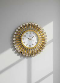 Roxon 999 Gold Mirror Wall Clock - Roxon - Wall Clock 20 inch - Wall Clock,  Gold Clock,  Mirror Clock - Image 7