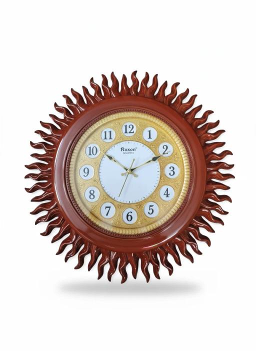 Roxon Sunburst Wall Clock - Elegant Home Decor key highlights