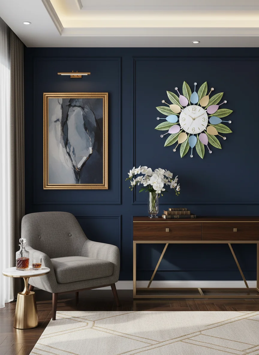 Roxon 110 Sunburst Wall Clock lifestyle 5