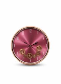 Gold Gear Wall Clock - Green Dial - The clock Factory - Wall Clock 15 inch - Wall Clock, Gold Frame, Green Dial - Image 6