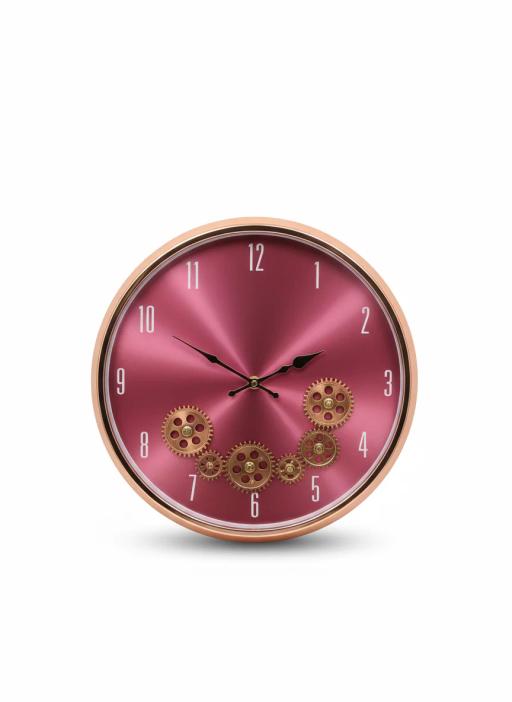 Gold Gear Wall Clock - Green Dial key highlights