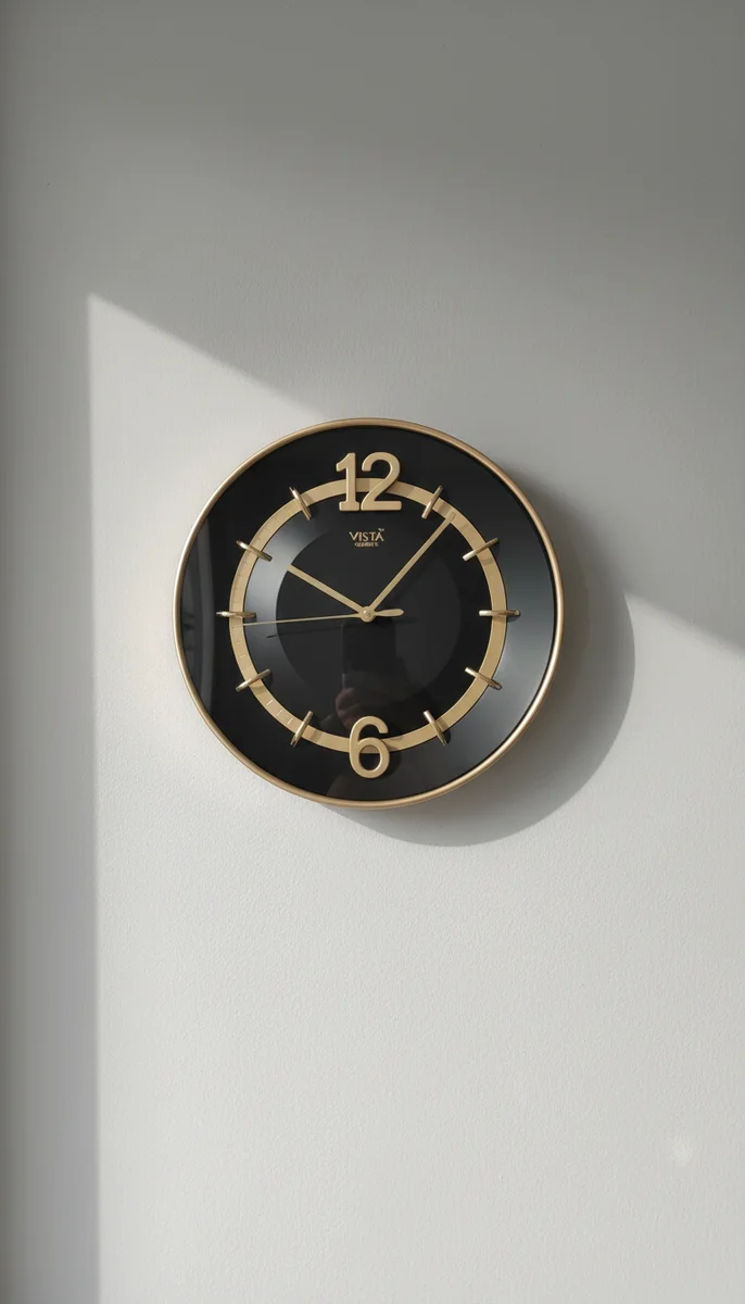 Vista 7020-1 Bronze Wall Clock
