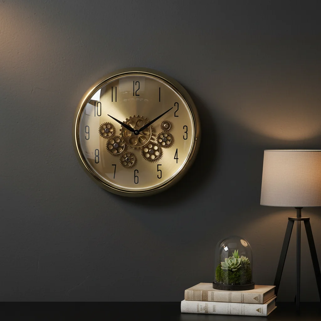 The clock Factory 18-4 -GOLD