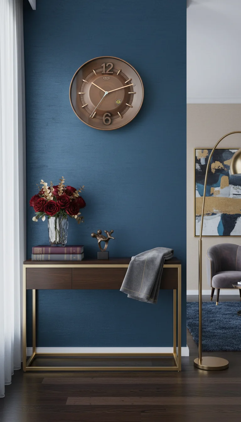 Vista 7020-1 Bronze Wall Clock lifestyle 5