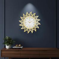 Surya S219 Glitter Sunburst Wall Clock - Surya - Wall Clock 18 inch - Wall Clock, Sunburst Clock, Glitter Clock - Image 3