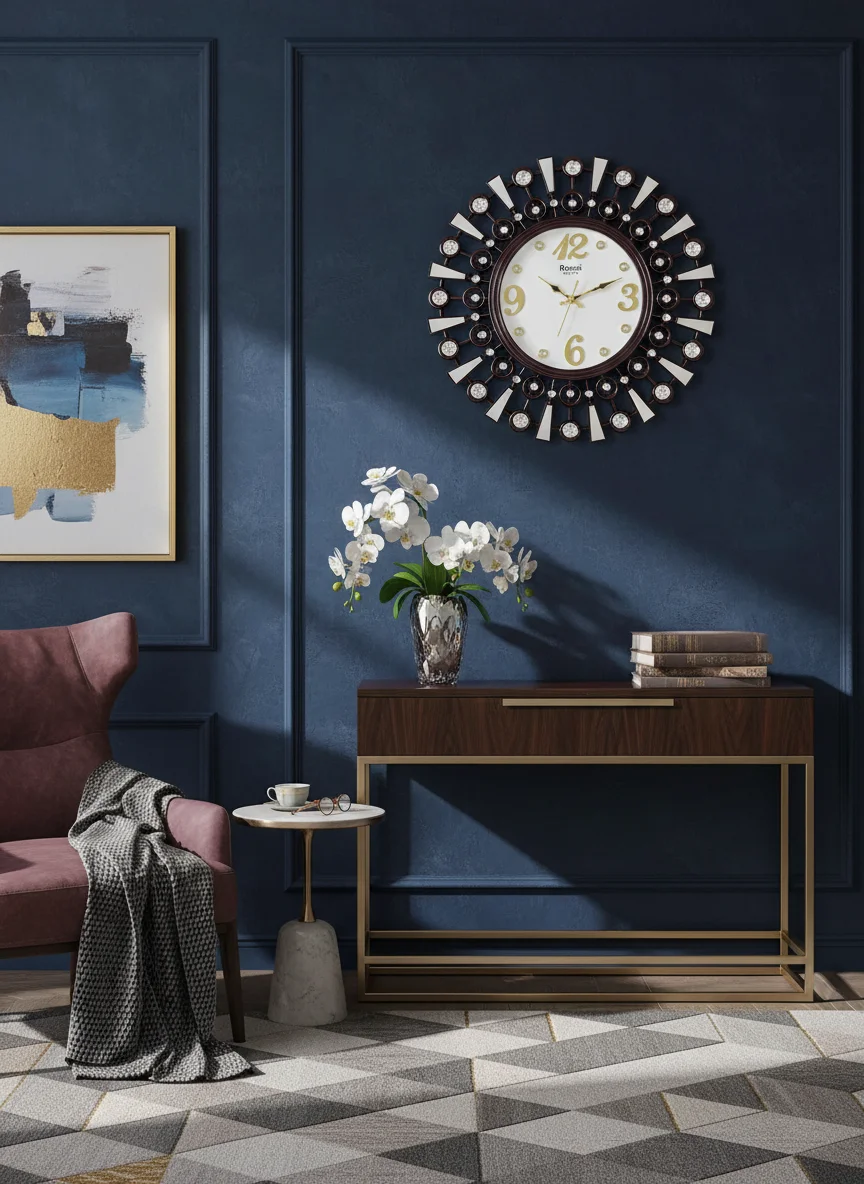 Roxon 888 Crystal Wall Clock lifestyle 5