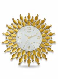 Roxon 1400 Gold Sunburst Wall Clock - Roxon - Wall Clock 18 inch - Wall Clock, Gold Clock, Sunburst Clock - Image 6