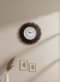 Roxon Sunburst Wall Clock - Elegant Home Decor - Roxon - Wall Clock 22 inch - Wall Clock,  Sunburst Clock,  Wooden Clock - Image 7