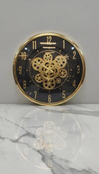 Pride 9094 Gold Gear Wall Clock - Pride - Wall Clock 18 inch - Wall Clock, Gear Clock, Gold Frame - Image 7