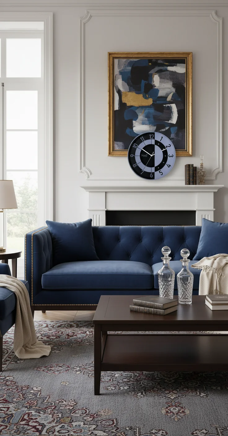 Sizzero 1408 Modern Wall Clock - Brown - Sizzero - Wall Clock 14 inch - Wall Clock, Sizzero, Modern Clock - Image 4