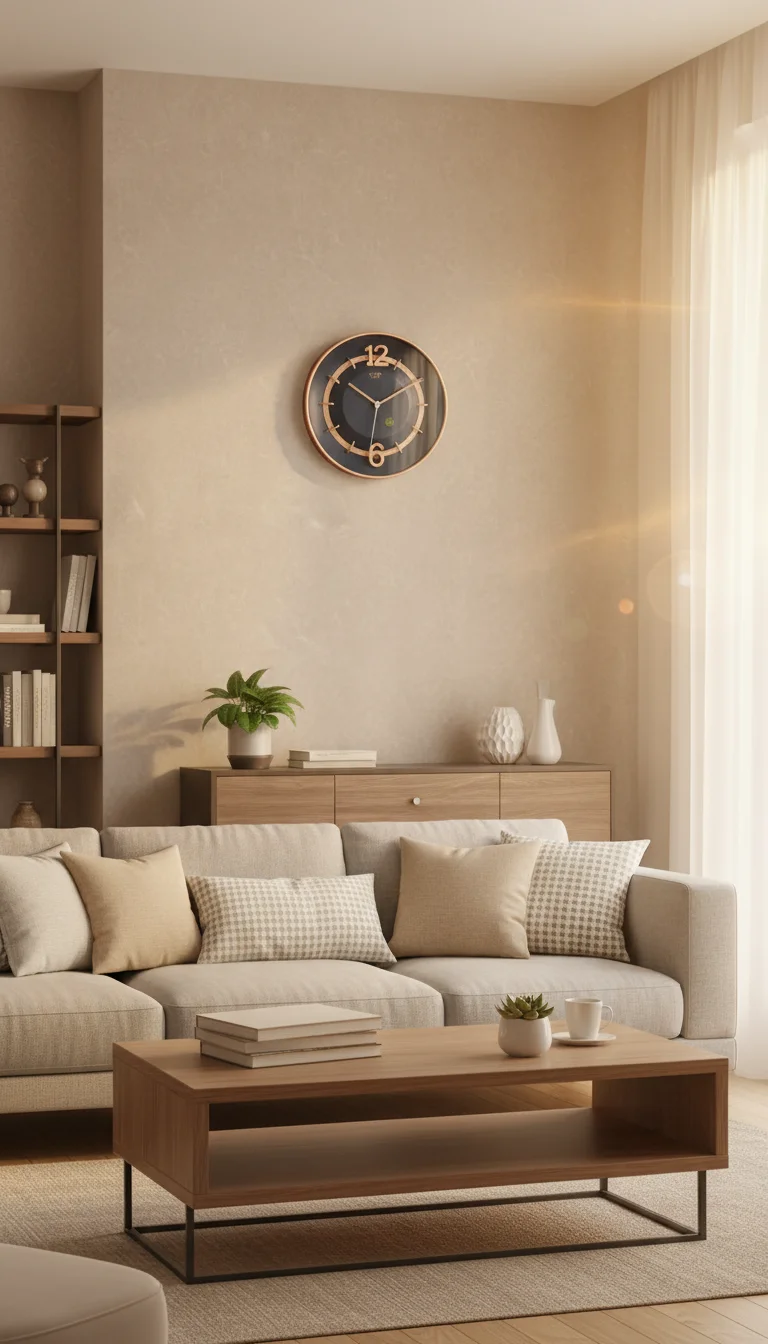 Vista 7020-1 Bronze Wall Clock - Decor 13