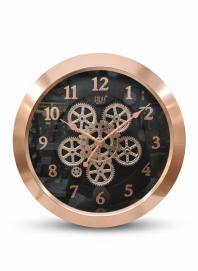 Rose Gold Gear Wall Clock - Solar SQ61 - Solar - Wall Clock 16 inch - Wall Clock, Rose Gold, Gear Clock - Image 8