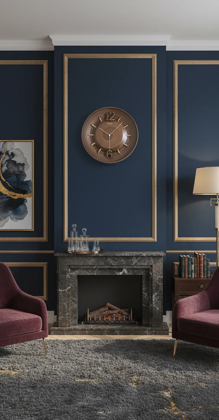 Sizzero 1806 Bronze Wall Clock - Modern Elegance - Decor 11