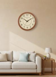 Surya s319 Wooden Wall Clock - Elegant Home Decor - Surya - Wall Clock 15 inch - Wall Clock, Wooden Clock, Home Decor - Image 7