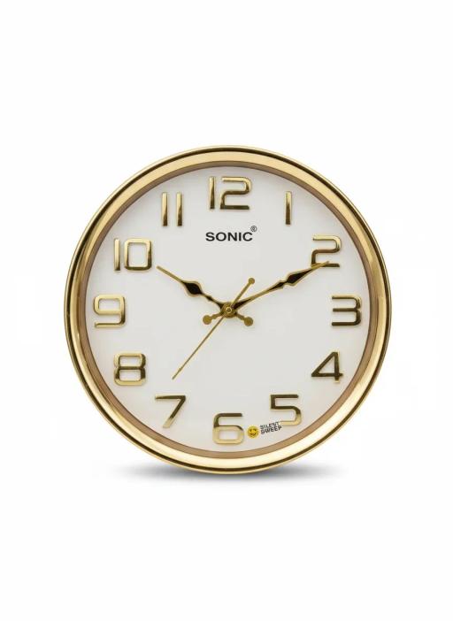 Sonic 1061dx Gold Wall Clock key highlights