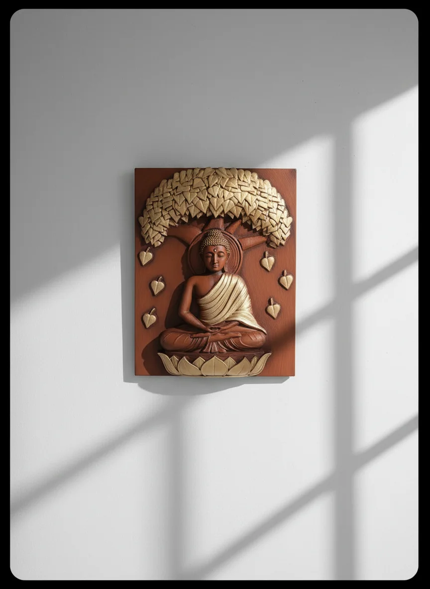 Theo Gautam Buddha Wall Art - 22x17"