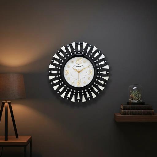 Surya S289 Glamorous Wall Clock - Surya S289-Black