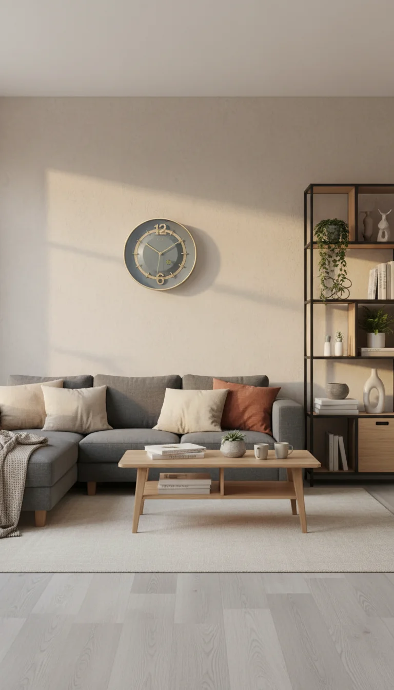 Vista 7020-1 Bronze Wall Clock - Decor 7