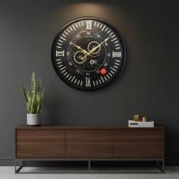 Solar SQ24: Vintage Gear Wall Clock - Solar - Wall Clock 18 inch - Wall Clock,  Vintage Clock,  Gear Clock - Image 7