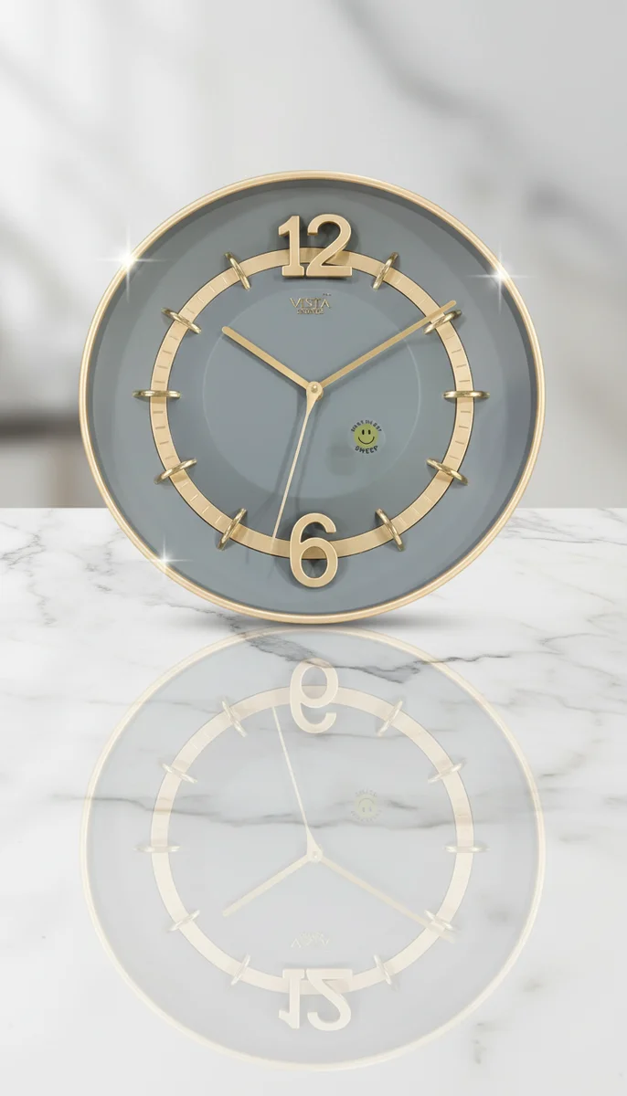 Vista 7020-1 Bronze Wall Clock