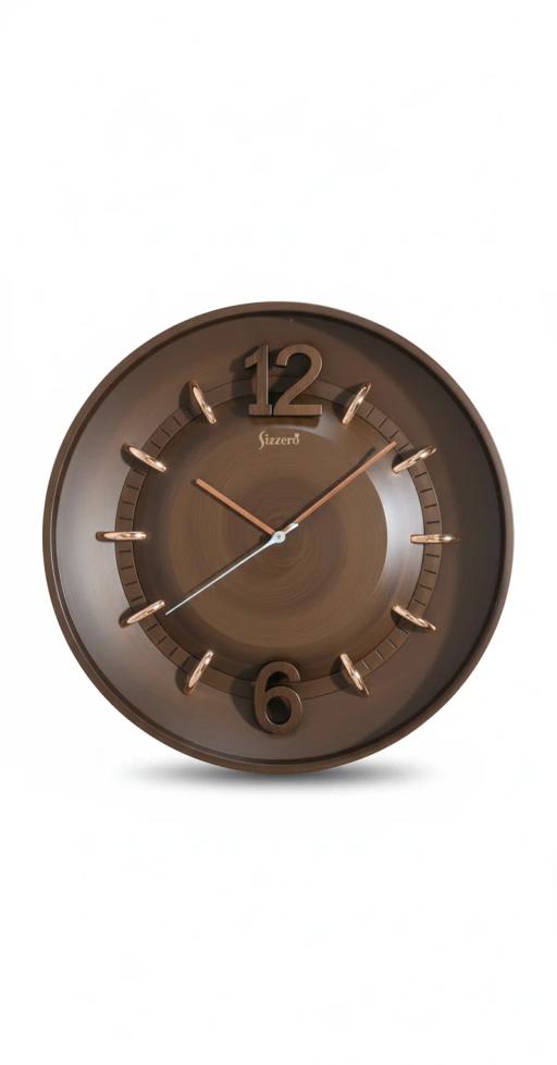 Sizzero 1806 Bronze Wall Clock - Modern Elegance key highlights