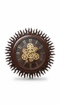 Sapna 3361 Sunburst Gear Wall Clock - Sapna - Wall Clock 22 inch - Wall Clock,  Gear Clock,  Sunburst Clock - Image 8