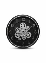 Sapna 3311 Gear Wall Clock - Black - Sapna - Wall Clock 16 inch - Wall Clock,  Gear Clock,  Steampunk - Image 6