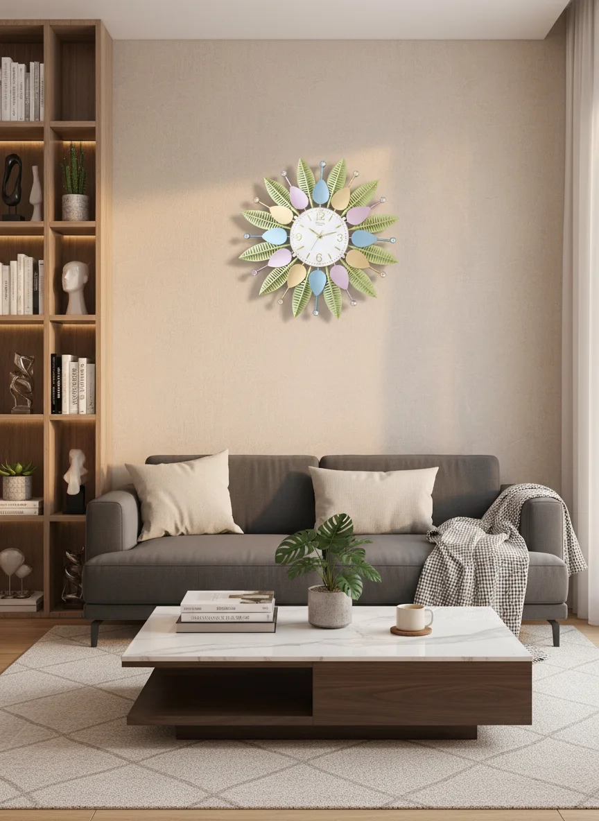 Roxon 110 Sunburst Wall Clock lifestyle 4