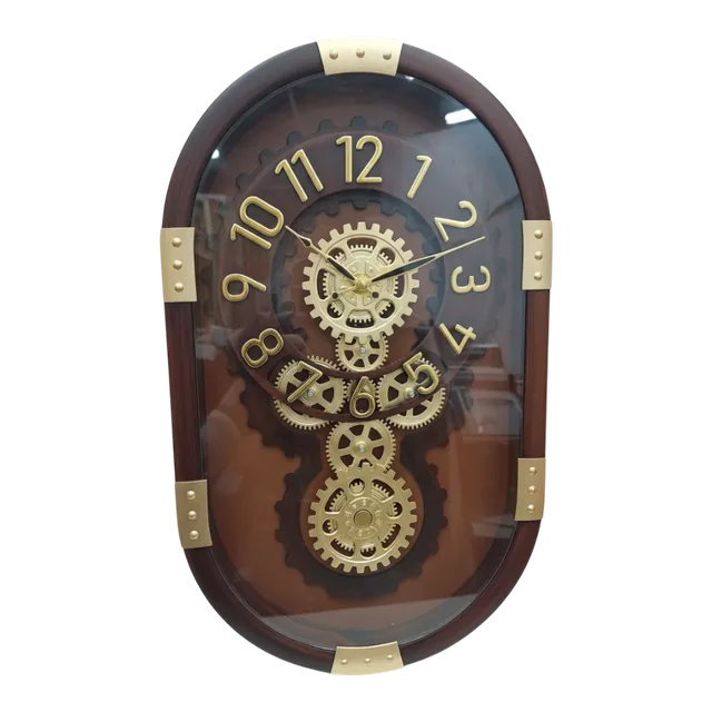 Elegant 4444 Gear Wall Clock