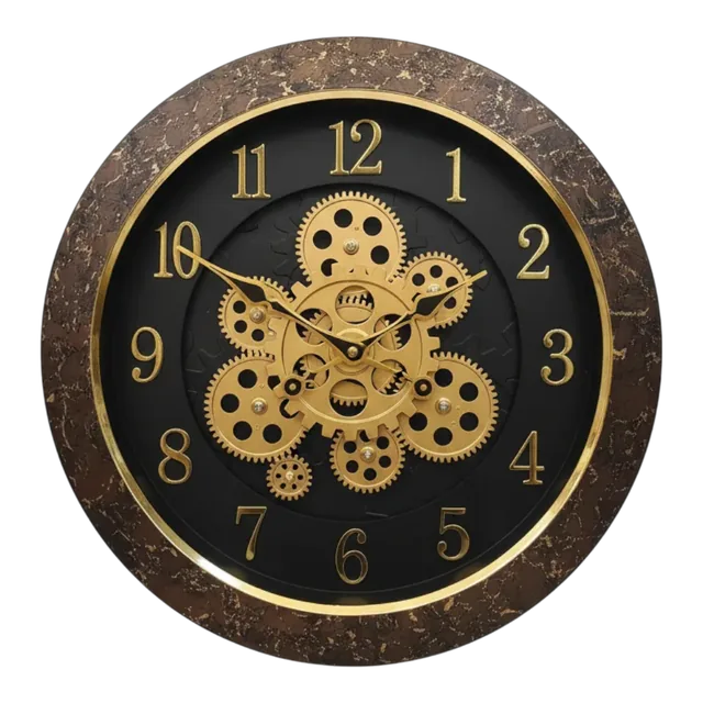 Sapna 3341 Marble Gear Wall Clock - Sapna - Wall Clock 16 inch - Wall Clock, Gear Clock, Marble Clock - Image 9