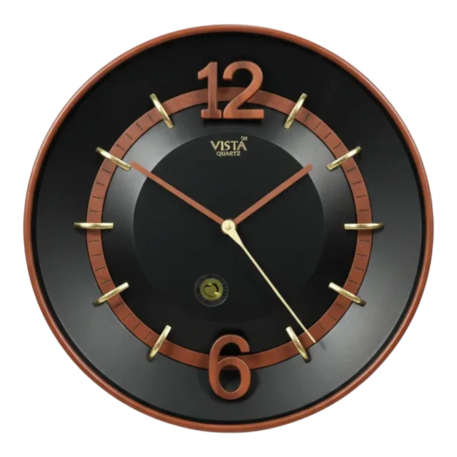 Vista 7020-1 Bronze Wall Clock