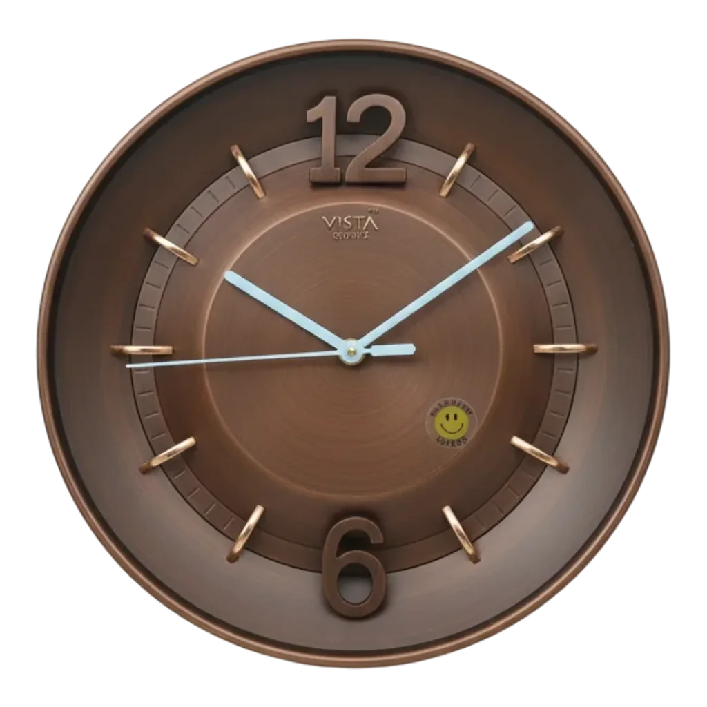Vista 7020-1 Bronze Wall Clock