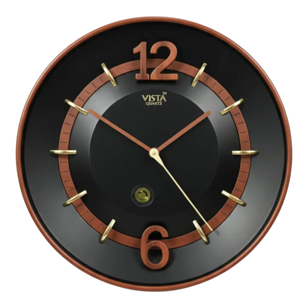 Vista 7020-1 Bronze Wall Clock