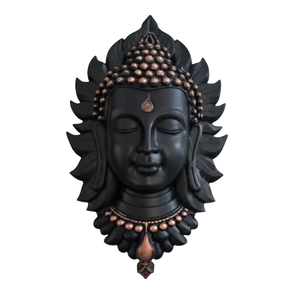 Sizzero BuddhaFace-blackcopper