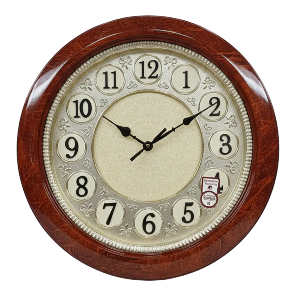 The clock Factory tcf575 wooden